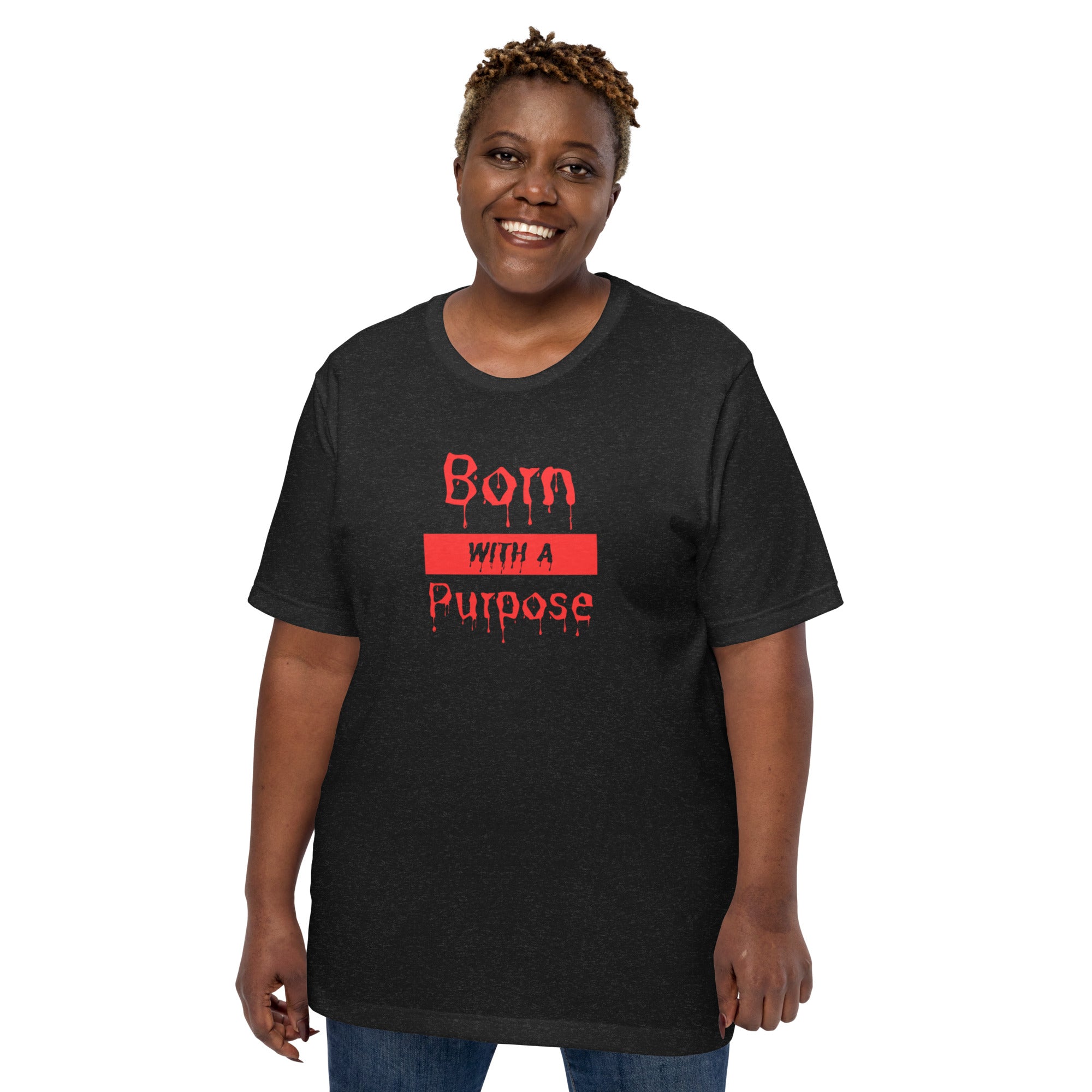 Born With A Purpose Red t-shirt