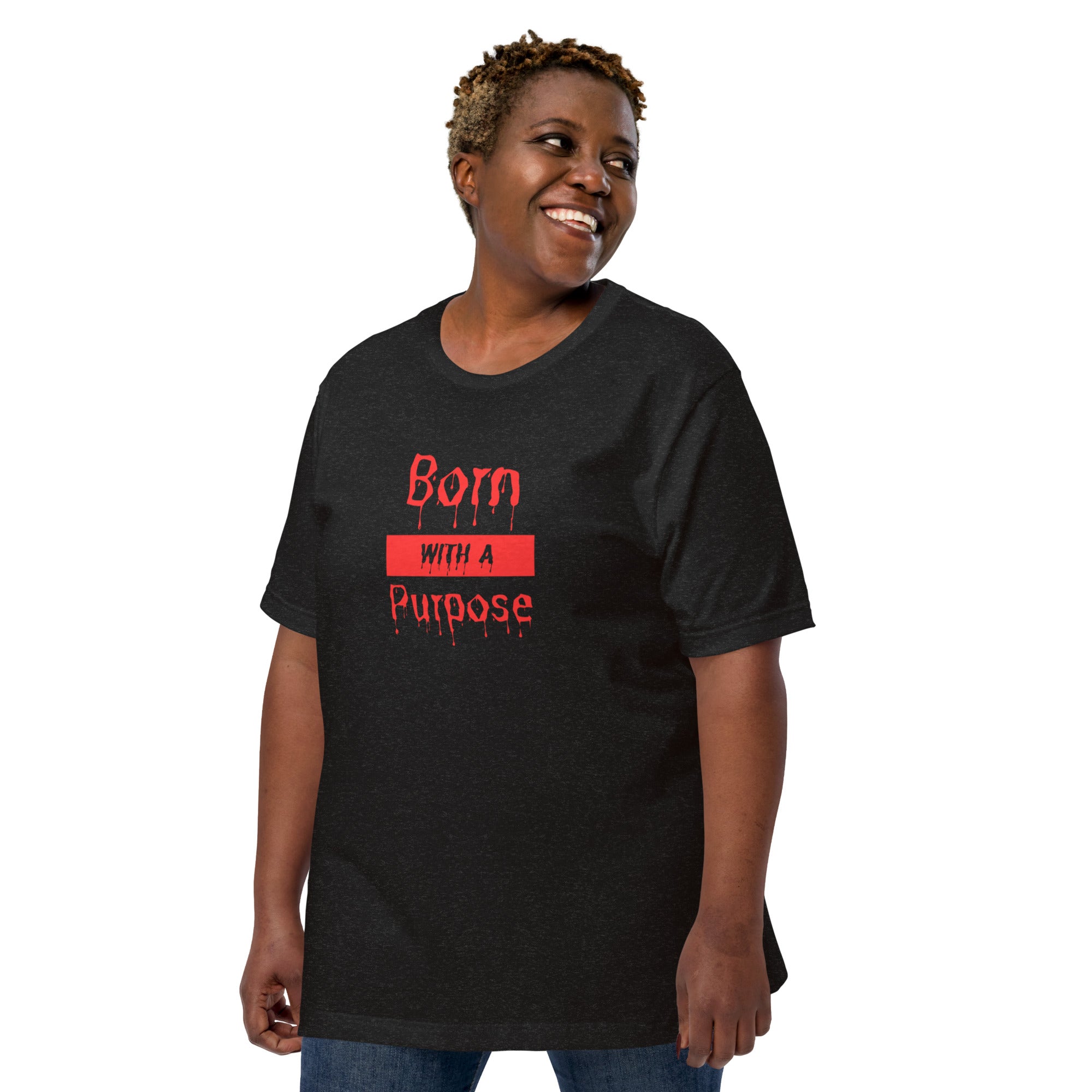 Born With A Purpose Red t-shirt