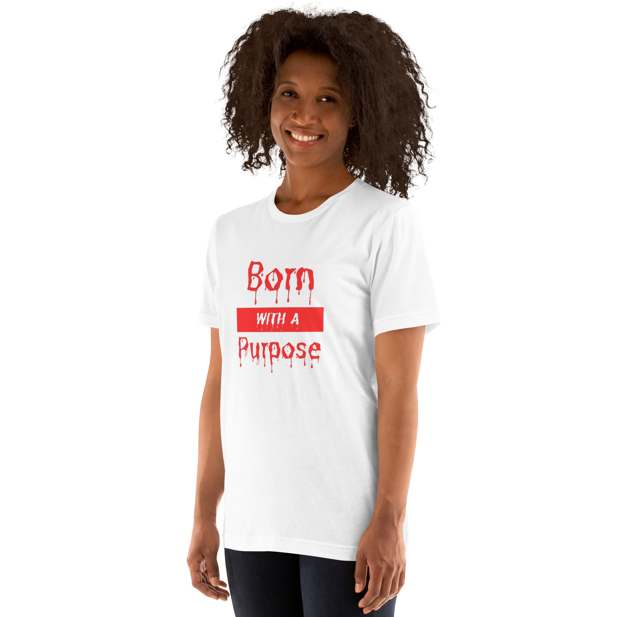 Born With A Purpose Red t-shirt